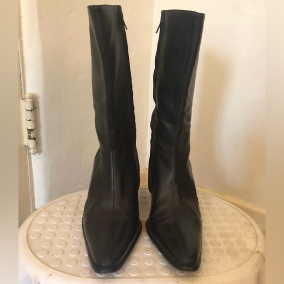 Celine Shoes - Obeline Leather Boots